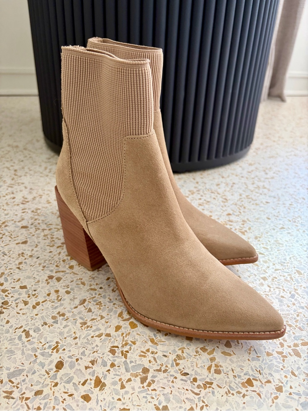 STEVE MADDEN TACKLE SUEDE WOMEN BOOTS SIZE 7.5